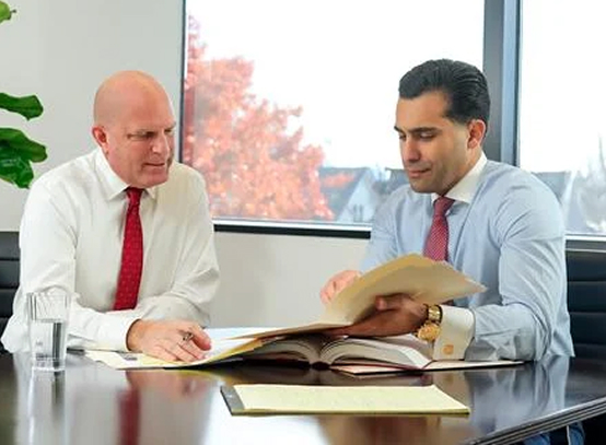 attorneys working on case in office 1